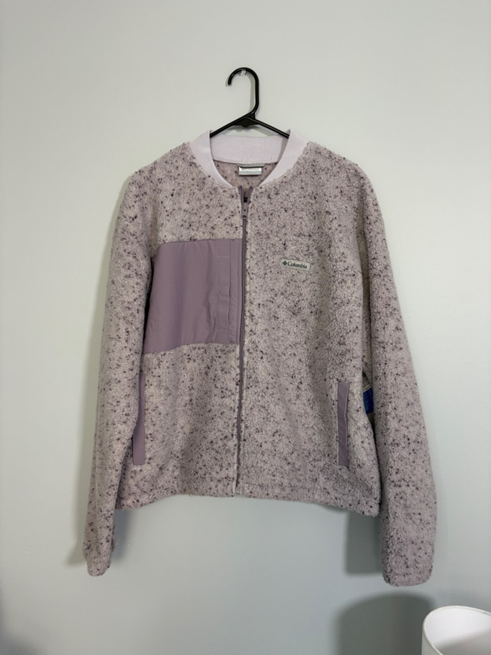 Columbia Light Lavender Teddy Sherpa Jacket